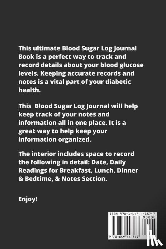 Newton, Amy - Blood Sugar Log