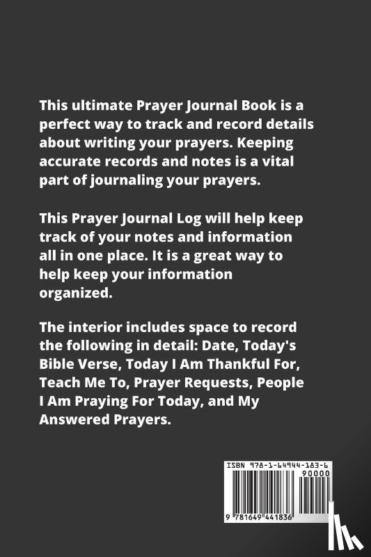 Newton, Amy - Prayer Journal