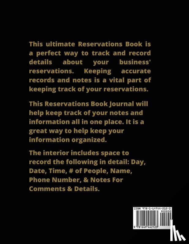 Newton, Amy - Reservations Book