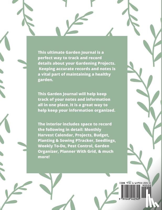 Newton, Amy - Garden Journal