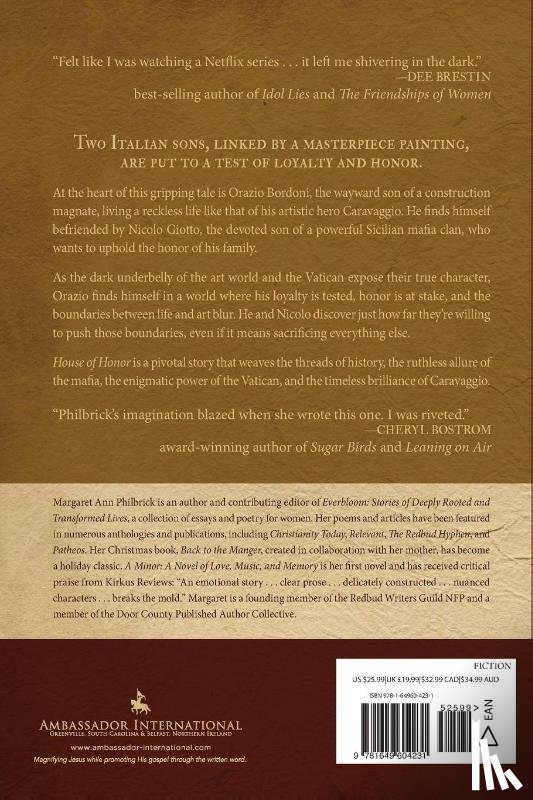 Philbrick, Margaret Ann - House of Honor