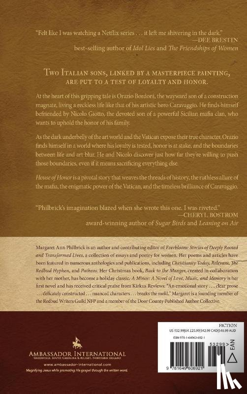 Philbrick, Margaret Ann - House of Honor
