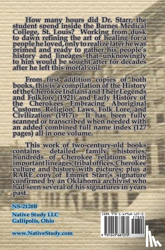 Bowen, Jeff - Compilation of History of the Cherokee Indians and Early History of the Cherokees by Emmet Starr