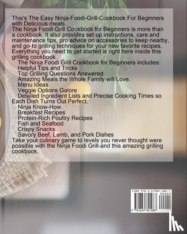 Tuten, Ben - Ninja Foodi Grill Cookbook Beginners