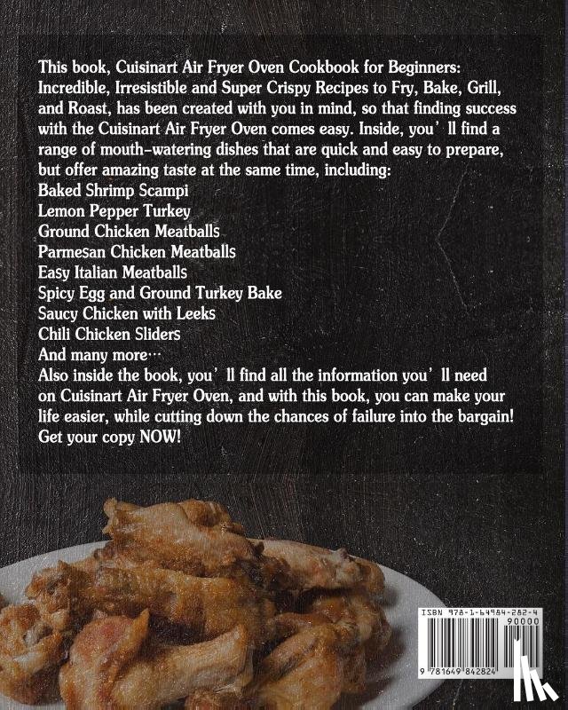 Krefft, Claire - Cuisinart Air Fryer Oven Cookbook for Beginners