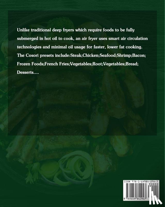 Challinor, Adam - Cosori Air Fryer Toaster Oven Cookbook