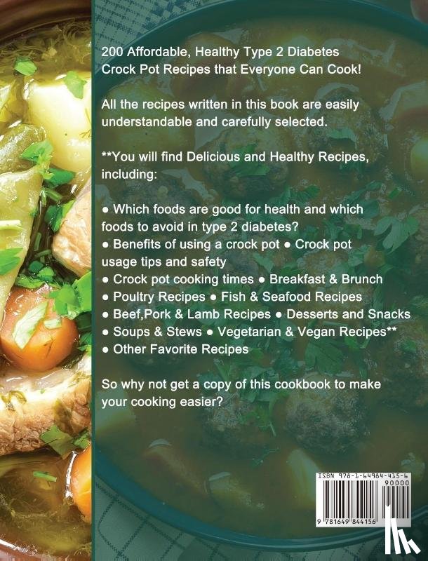 Luna, John - Type 2 Diabetes Crock Pot Cookbook 2021