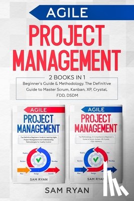 Ryan, Sam - Agile Project Management: 2 Books in 1: Beginner's Guide & Methodology. The Definitive Guide to Master Scrum, Kanban, XP, Crystal, FDD, DSDM