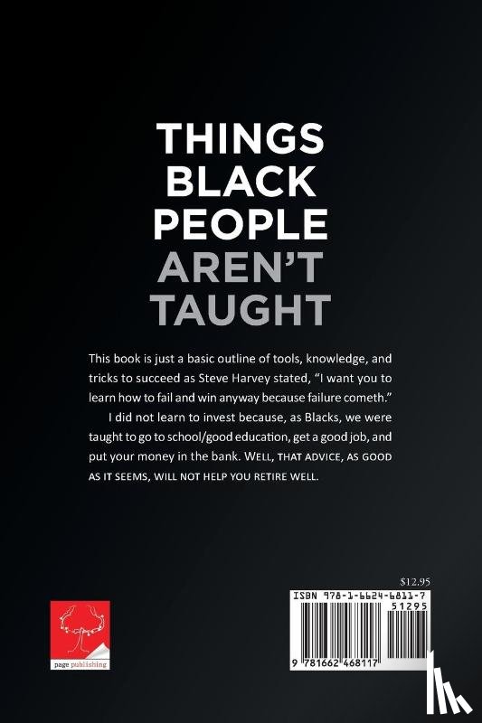 Boseman, Raymond K - Things Black People Aren't Taught