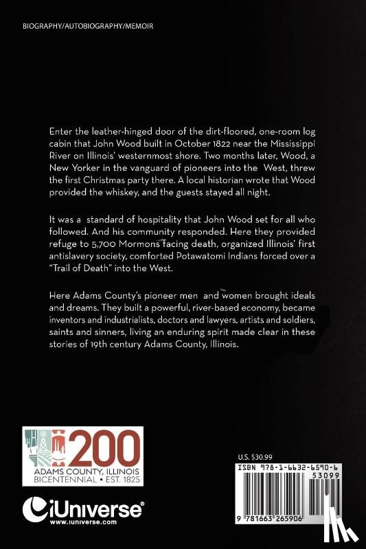Historical Society of Quincy and Adam. . . - Tales of John Wood and His Adams County