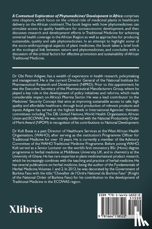 Adigwe, Obi Peter, Busia, Kofi - A Contextual Exploration of Phytomedicines' Development in Africa