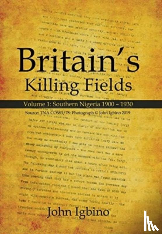 Igbino, John - Britain's Killing Fields