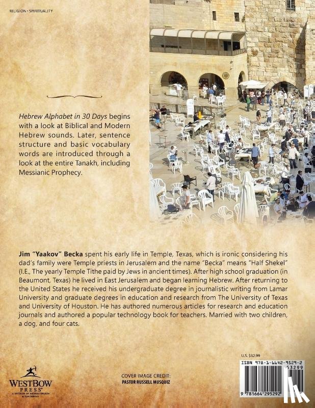 Becka, Jim - Hebrew Alphabet in 30 Days
