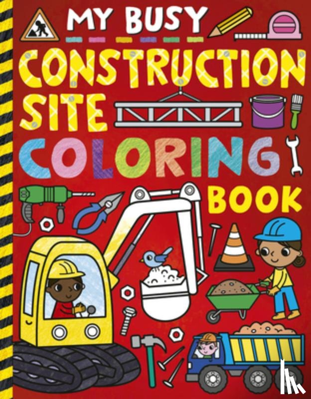 Hughes, Cathy - My Busy Construction Coloring Book