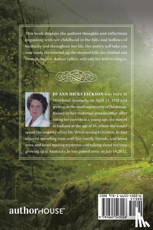 Jackson, Jo Ann Hicks - My Thoughts Reaching out to the Hollows and Hills