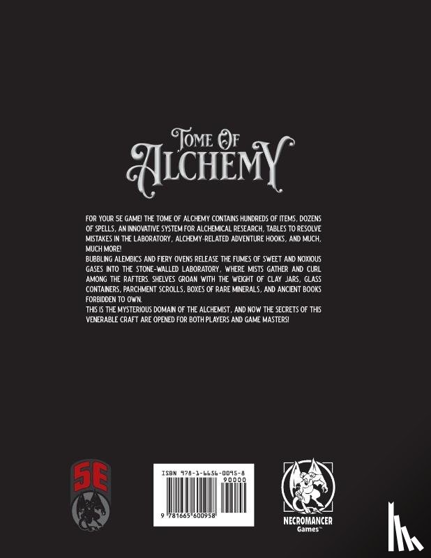 Campbell, Courtney, Finch, Matt - Tome of Alchemy 5e