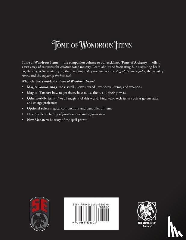 Spencer, Ken - Tome of Wondrous Items 5E