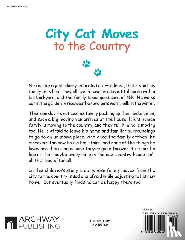 Tatum, Carolyn Mitchell - City Cat Moves to the Country