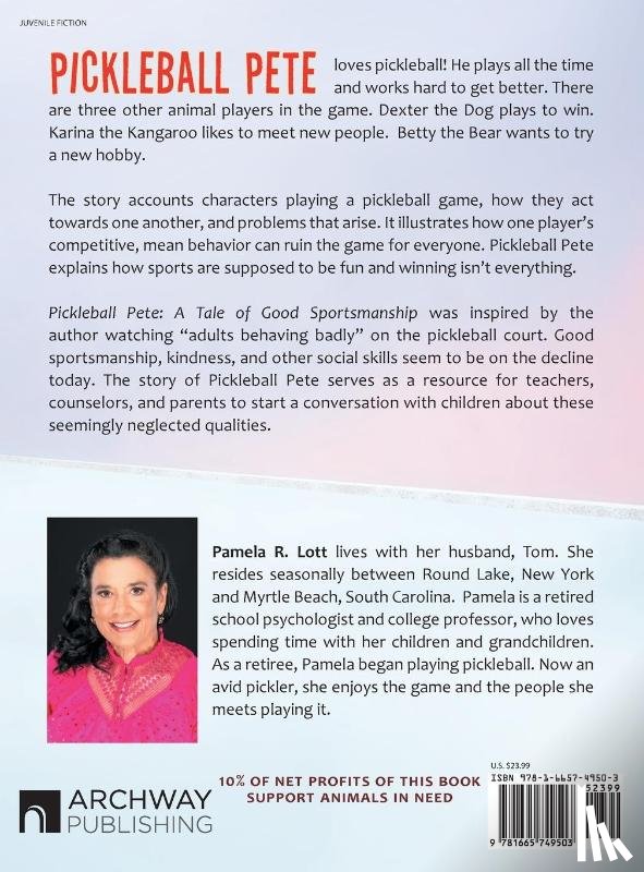 Lott, Pamela R. - Pickleball Pete