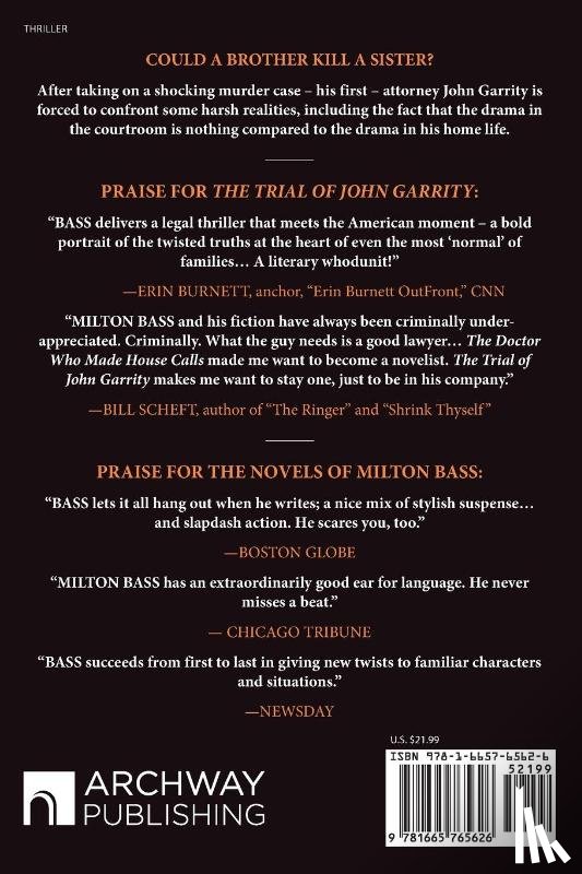 Bass, Milton - The Trial of John Garrity