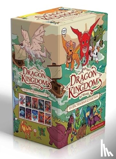 Quinn, Jordan - Dragon Kingdom of Wrenly An Epic Ten-Book Collection (Includes Poster!) (Boxed Set)