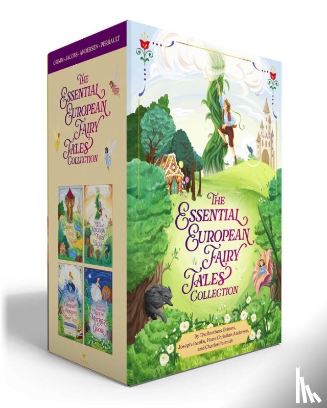 Grimm, Jacob, Grimm, Wilhelm, Jacobs, Joseph, Andersen, Hans Christian - The Essential European Fairy Tales Collection (Boxed Set)