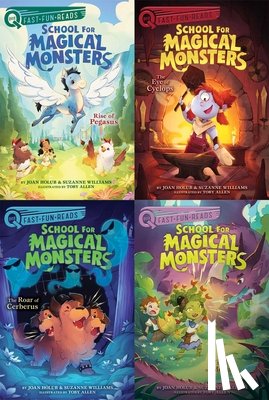 Holub, Joan - School for Magical Monsters Collected Set: Rise of Pegasus; The Eye of Cyclops; The Roar of Cerberus; The Wiggles of Medusa (Quix Books)