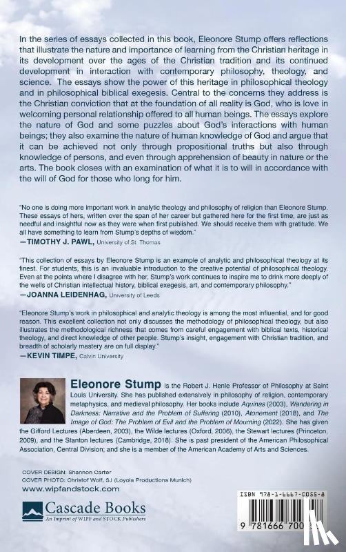 Stump, Eleonore - Philosophical Theology and the Knowledge of Persons