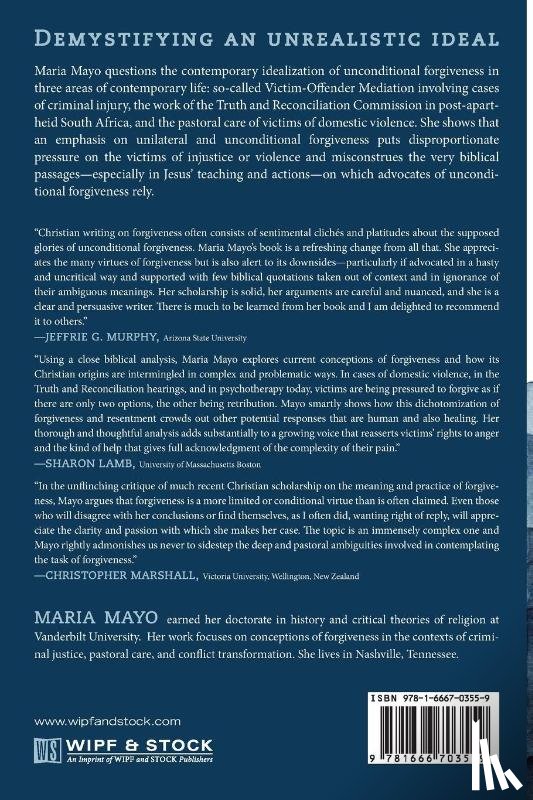 Mayo, Maria - The Limits of Forgiveness