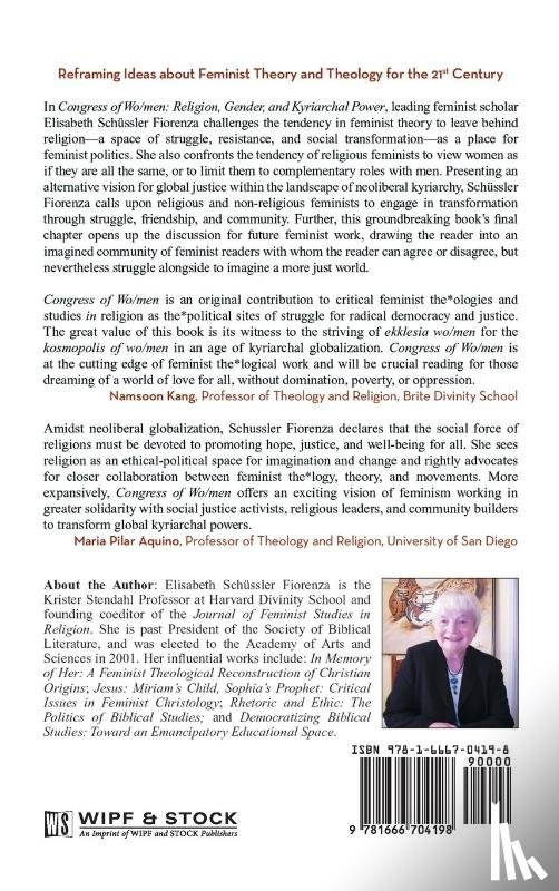 Fiorenza, Elisabeth Schussler - Congress of Wo/men