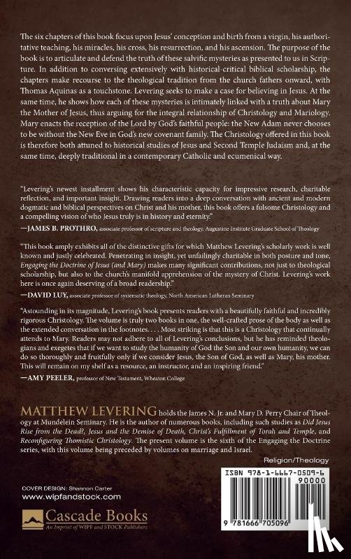 Levering, Matthew - Engaging the Doctrine of Jesus (and Mary)
