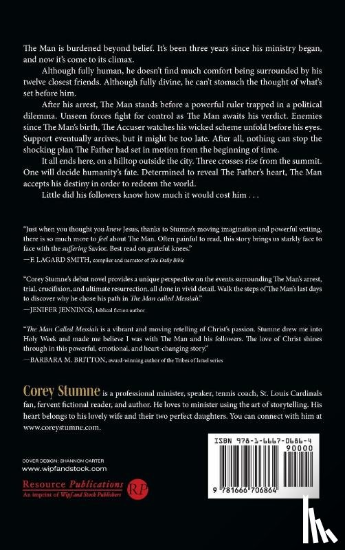 Stumne, Corey - The Man Called Messiah