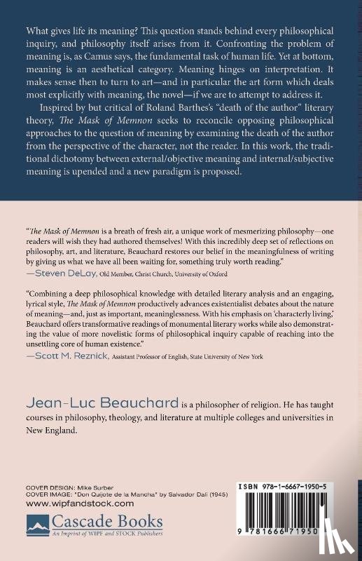 Beauchard, Jean-Luc - The Mask of Memnon