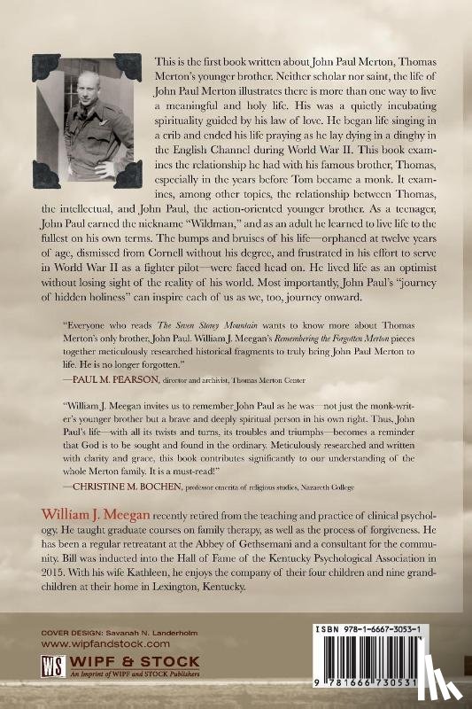 Meegan, William J. - Remembering the Forgotten Merton