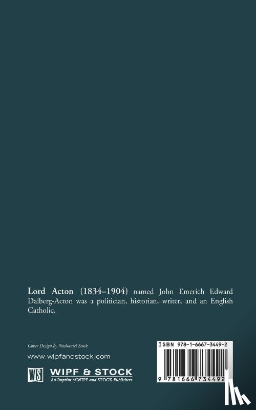 Acton, Lord - A Lecture on the Study of History