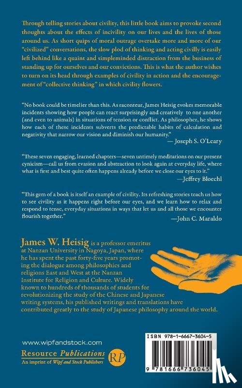 Heisig, James W - In Praise of Civility