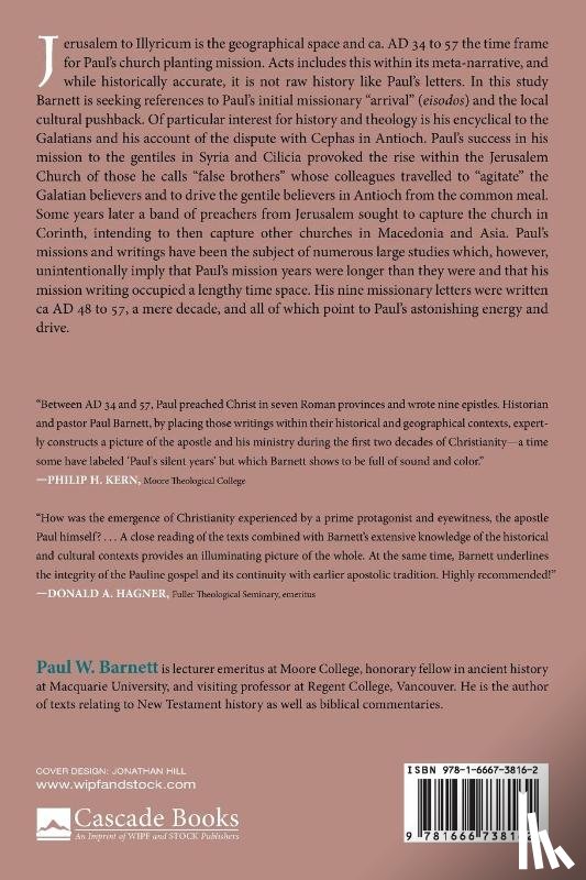 Barnett, Paul W. - Jerusalem to Illyricum