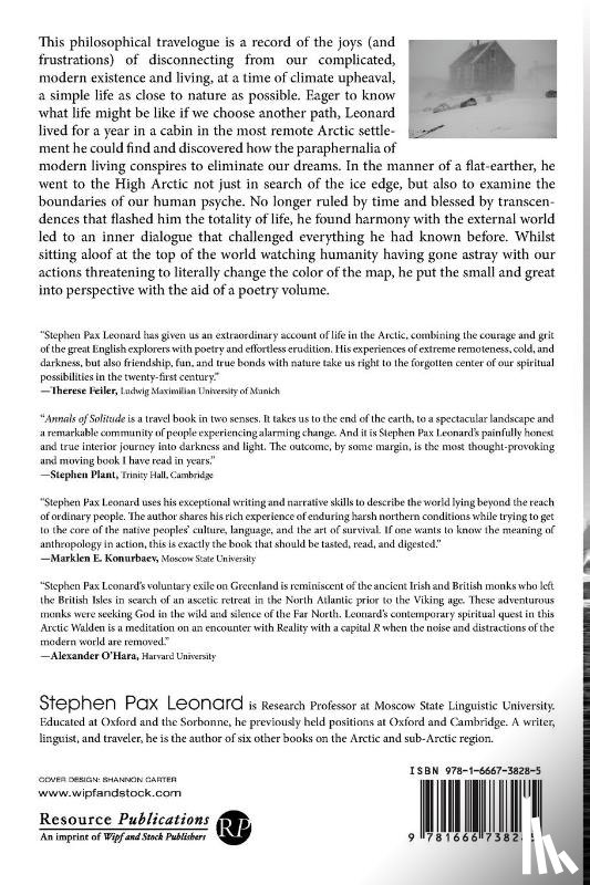 Leonard, Stephen Pax - Annals of Solitude