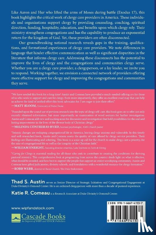 Austin, Thad S, Comeau, Katie R - Caring for Clergy