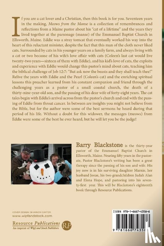 Blackstone, Barry - Meows from the Manse