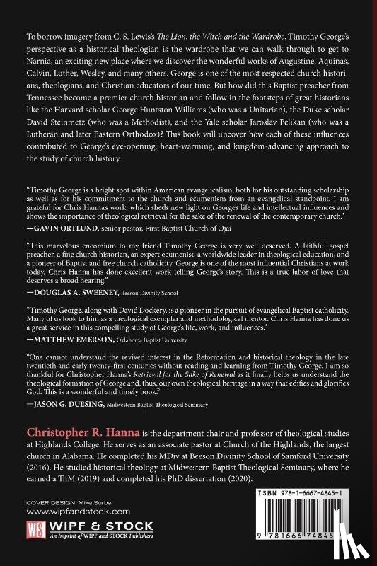 Christopher R. Hanna, Hanna - Retrieval for the Sake of Renewal