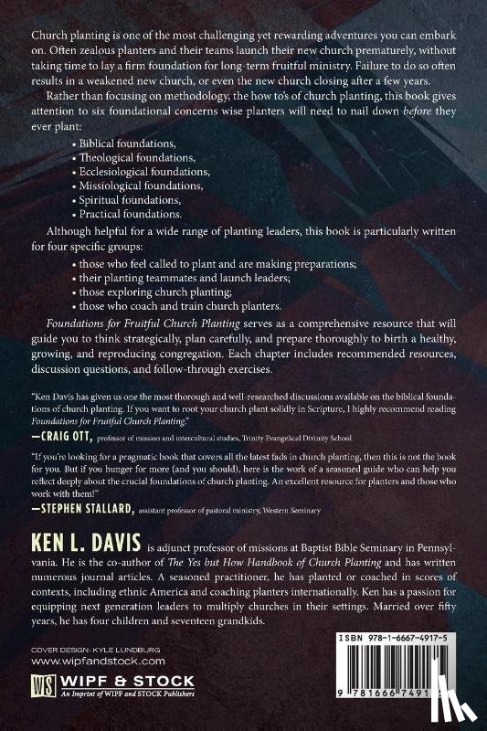 Davis, Ken L. - Foundations for Fruitful Church Planting