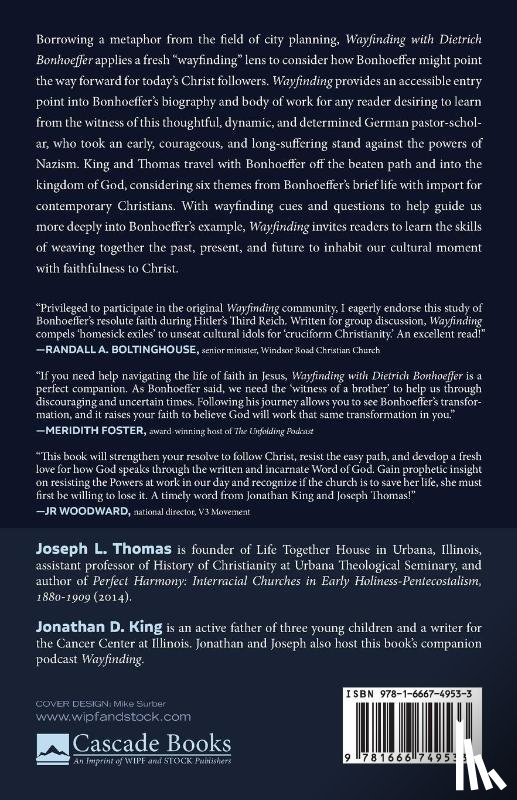 Thomas, Joseph L., King, Jonathan D. - Wayfinding with Dietrich Bonhoeffer
