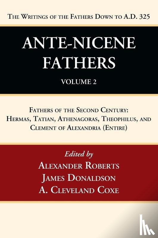  - Ante-Nicene Fathers