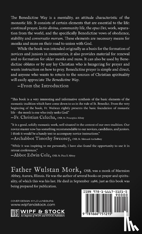 Mork, Wulstan - The Benedictine Way