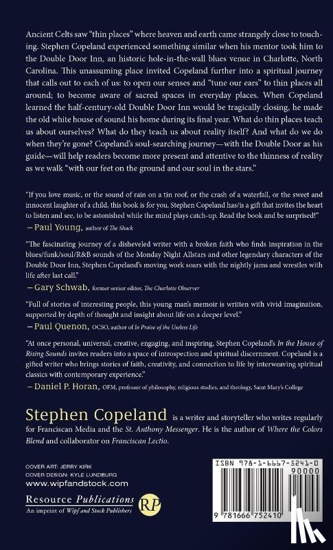 Copeland, Stephen - In the House of Rising Sounds