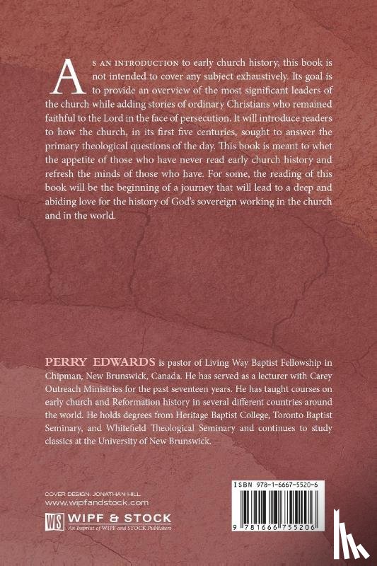 Edwards, Perry - Introduction to Early Church History