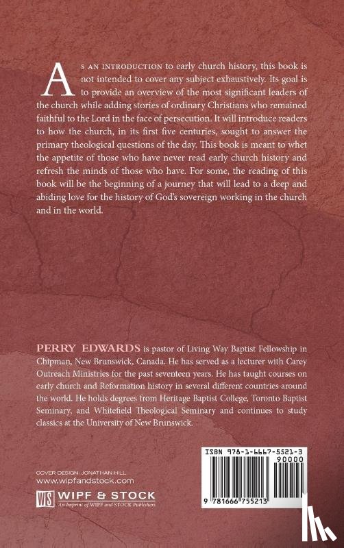 Edwards, Perry - Introduction to Early Church History