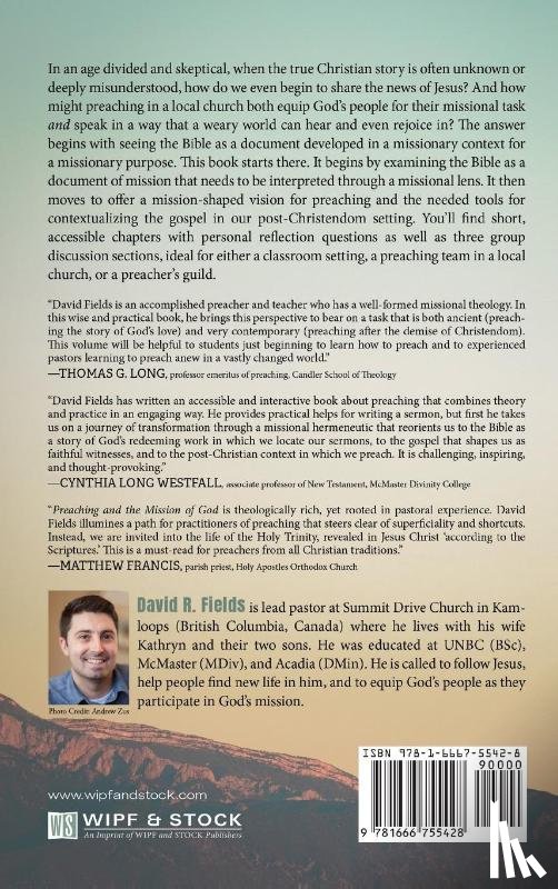 Fields, David R. - Preaching and the Mission of God