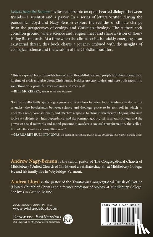 Nagy-Benson, Andrew, Lloyd, Andrea - Letters from the Ecotone